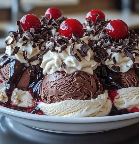 Black Forest Ice Cream Sundae