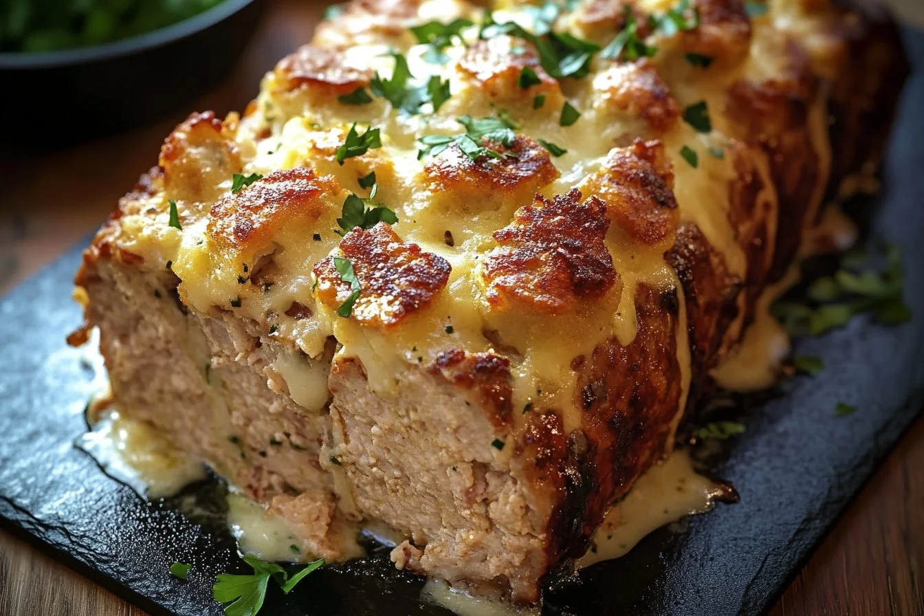 Chicken Cordon Bleu Meatloaf