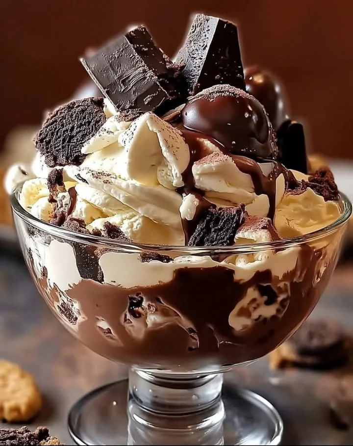 Choco-Chill Cheesecake Ice Cream Bliss Choco-Chill Cheesecake Ice Cream Bliss