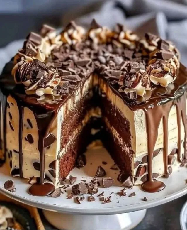 Chocolate Overload Explosion Cake