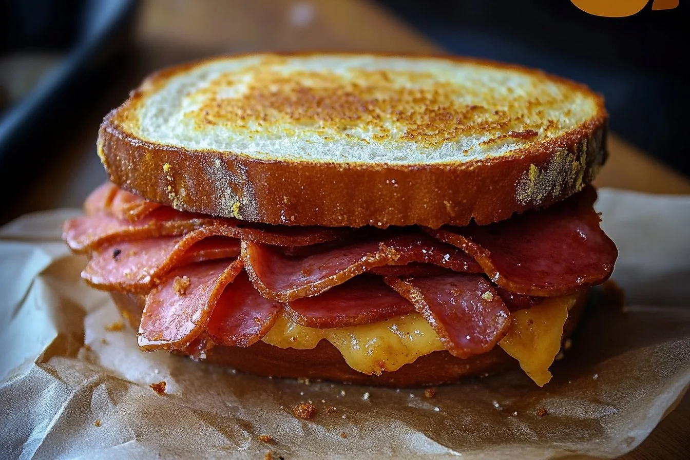 Fried Bologna Sandwich