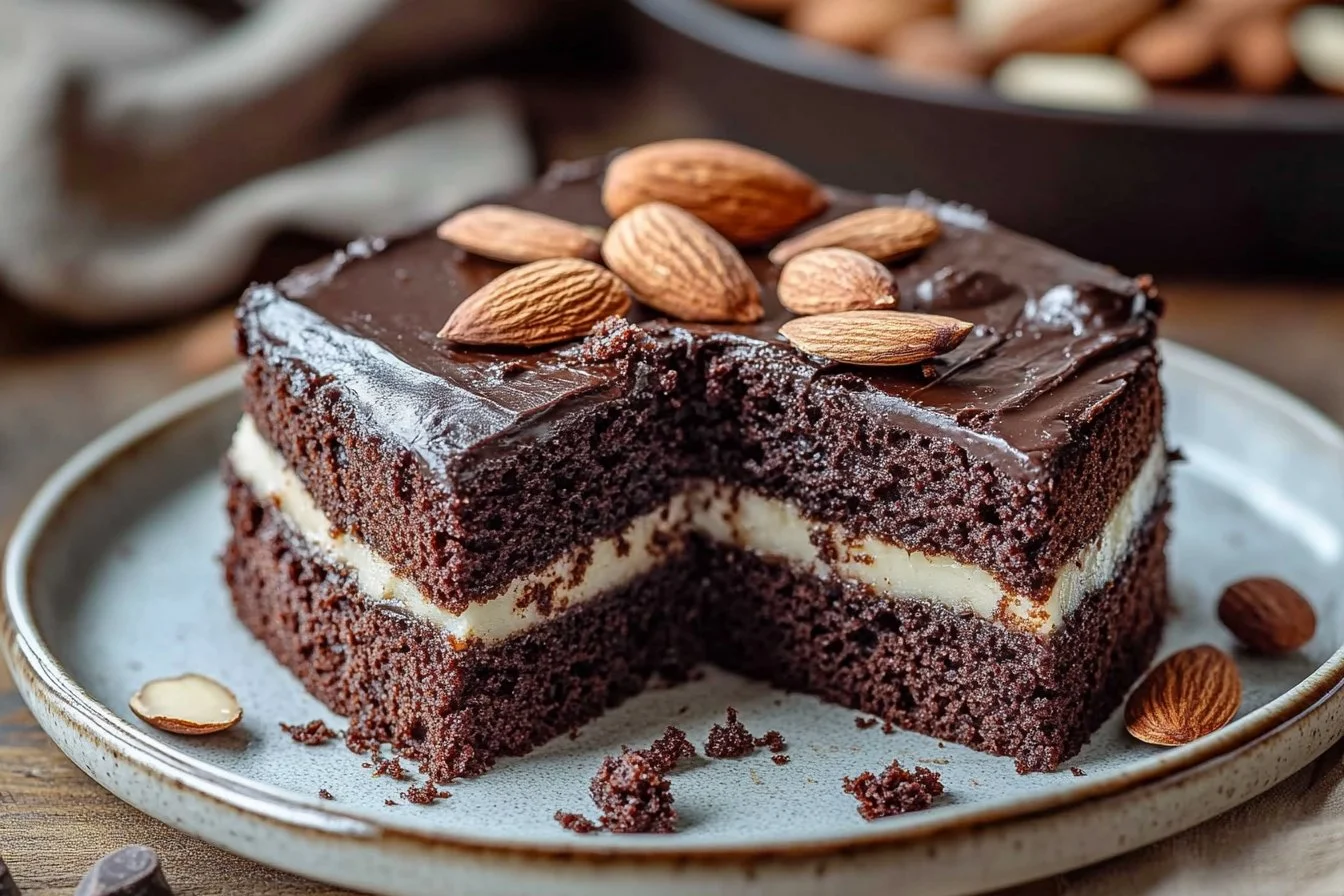 Gluten-Free Dark Chocolate Almond Cake