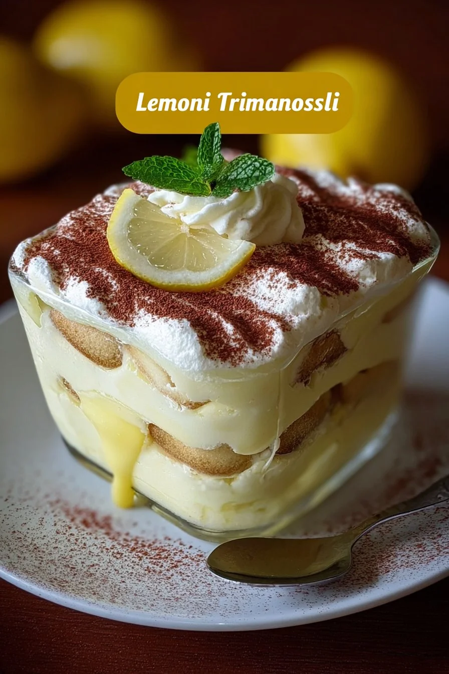 Limoncello Tiramisu
