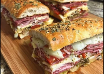 Mauro’s Italian Muffaletta Sandwich