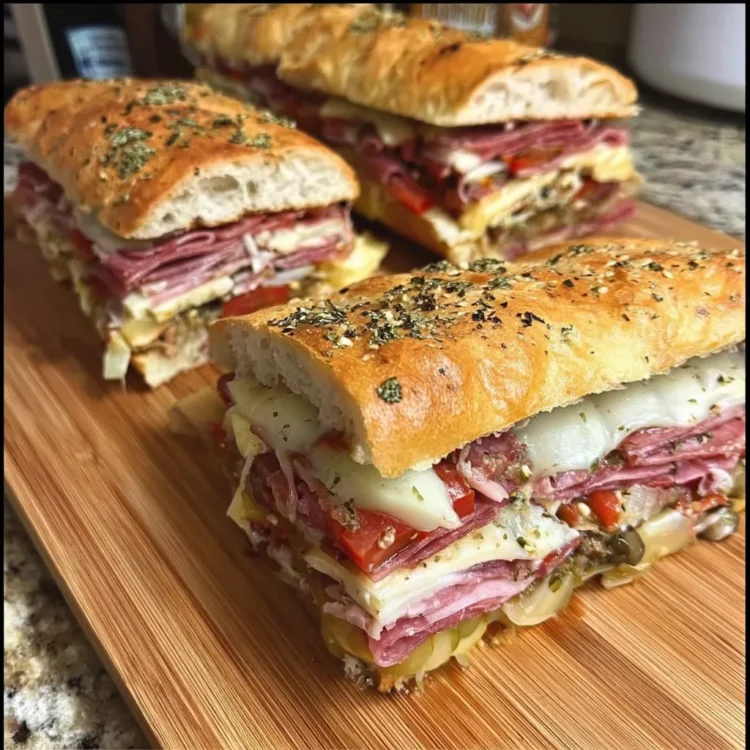 Mauro’s Italian Muffaletta Sandwich Mauro’s Italian Muffaletta Sandwich