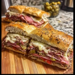 Mauro's Italian Muffaletta Sandwich